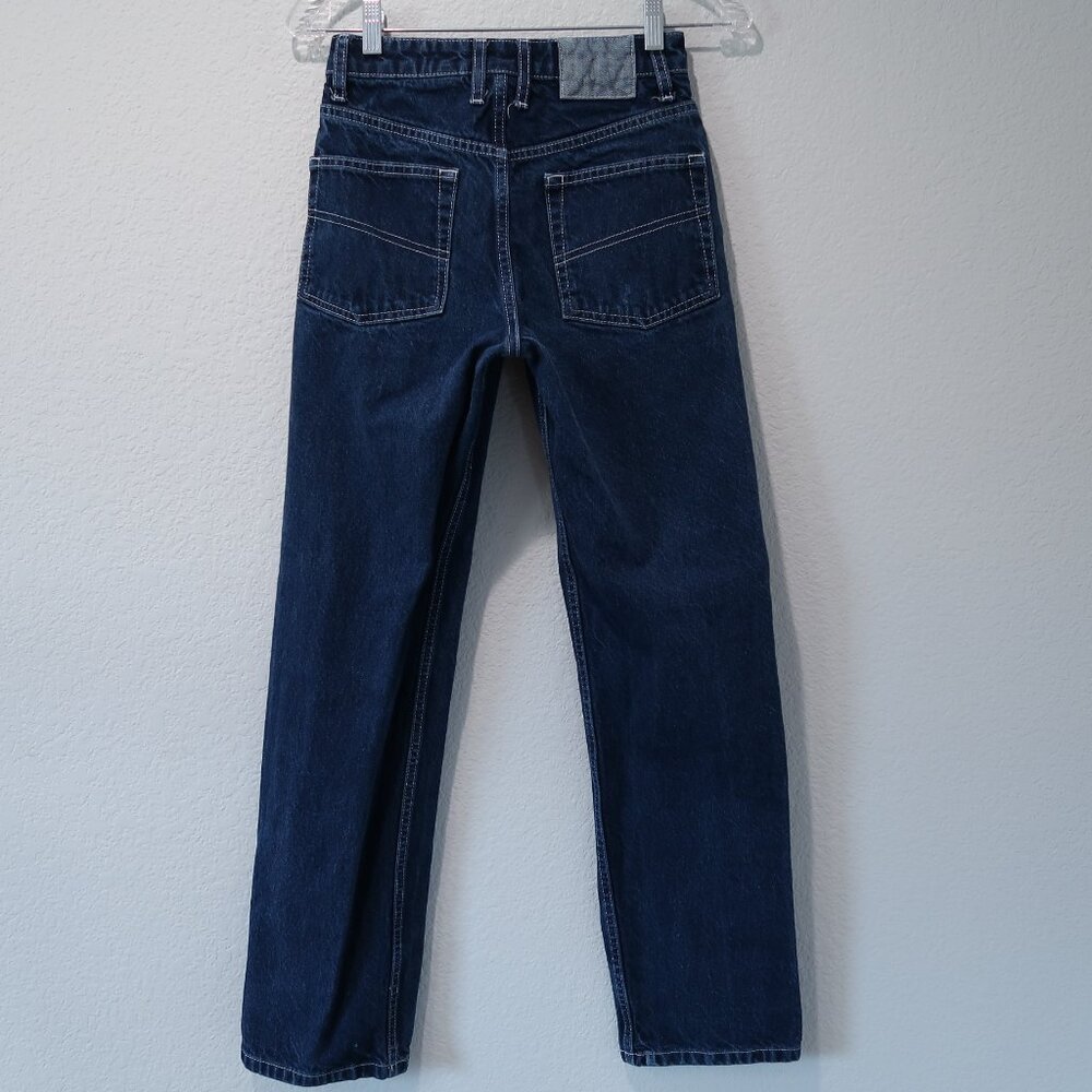 ASOS Collusion Womens 005 Straight Jeans Denim Blue Pants 26 - Picture 3 of 17